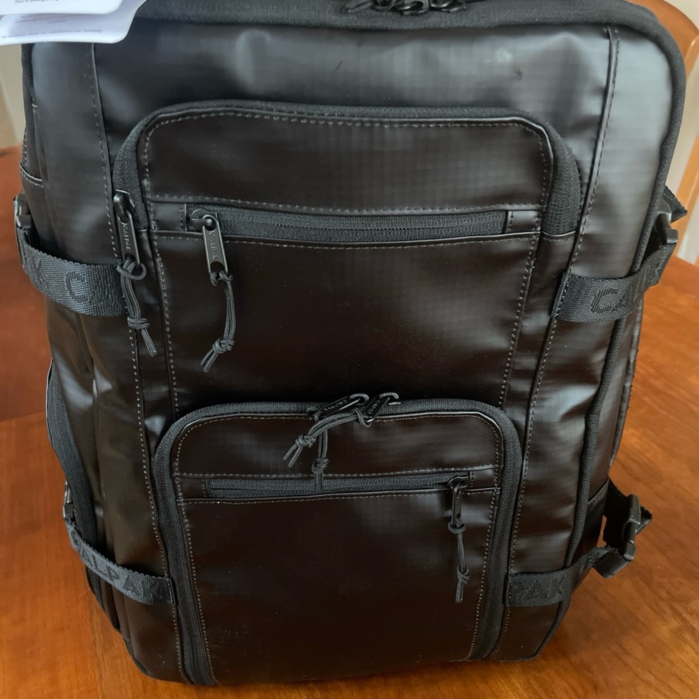 CALPAK Terra 26L Laptop Duffel Backpack in Matte Obsidian BPH2201